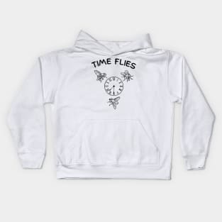 Time Flies Kids Hoodie